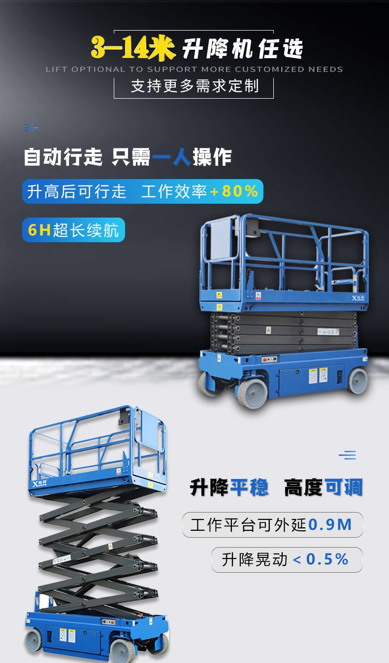 自行剪叉式升降機